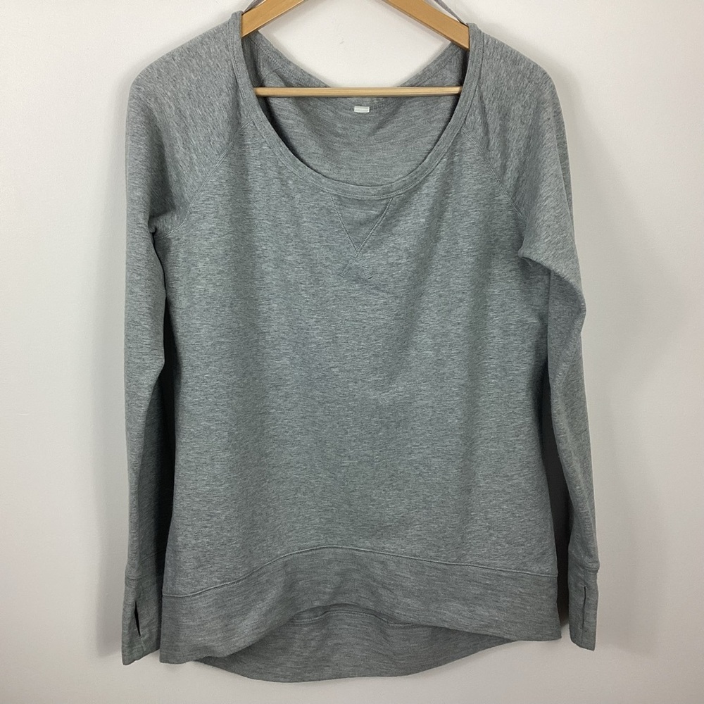 Lululemon Meditate Pullover Wide Neck Sweatshirt